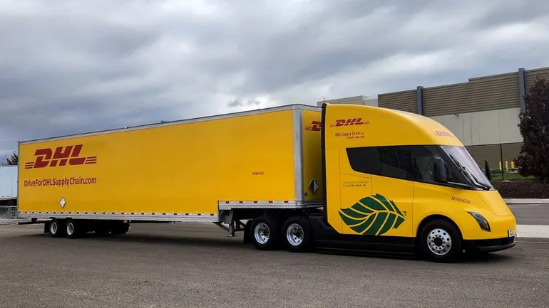 DHL adds Tesla Semi to California fleet