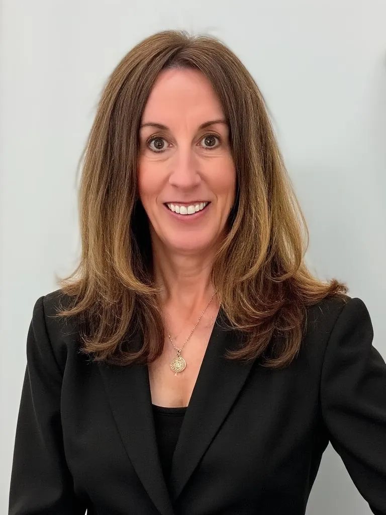 A head and shoulders photo of a person against a white background.