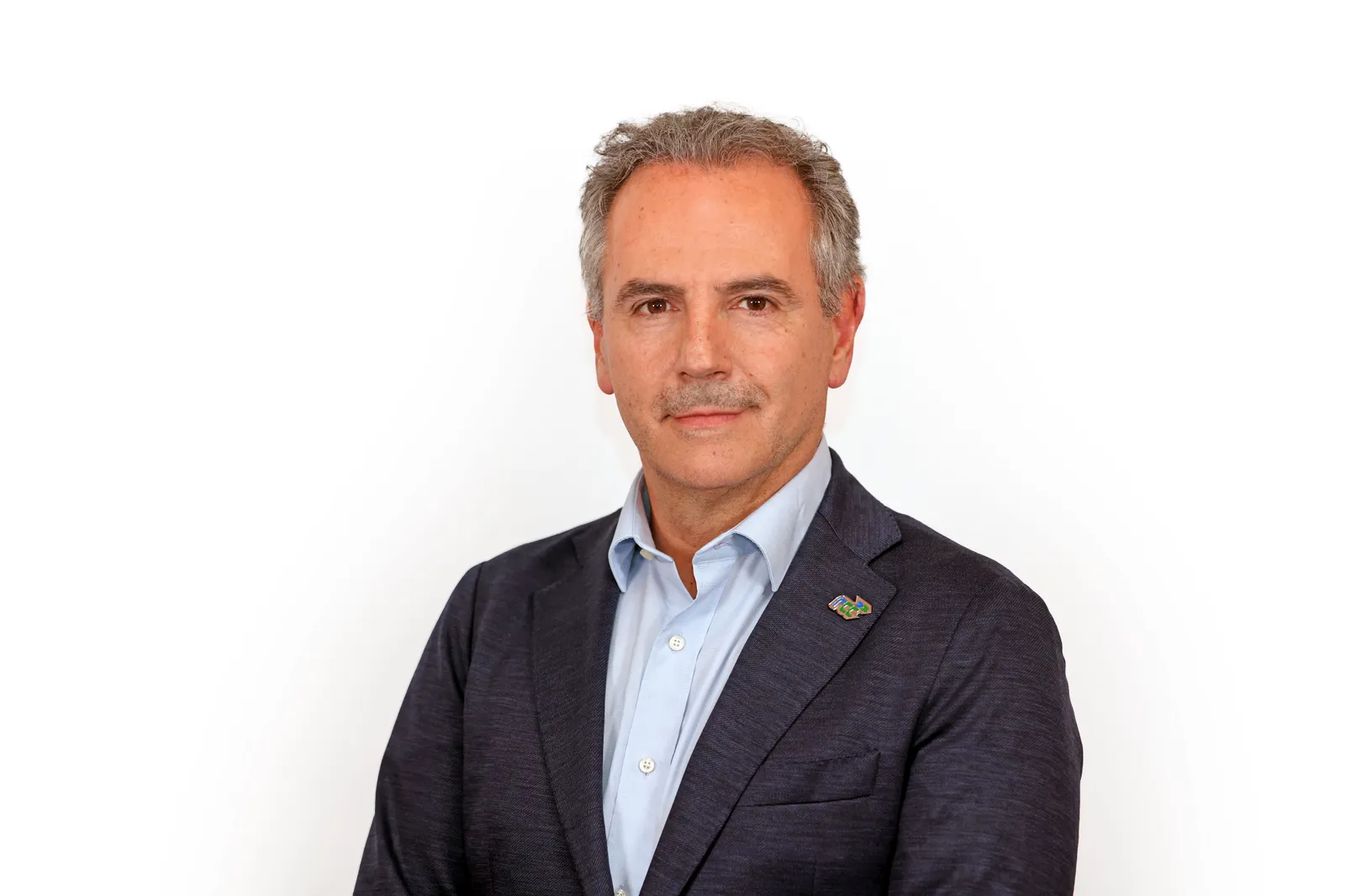 Inigo Sanz, CEO of FCC Servicios Medio Ambiente Holding, stands in a suit jacket