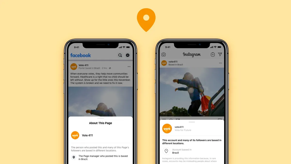 Facebook Post Location