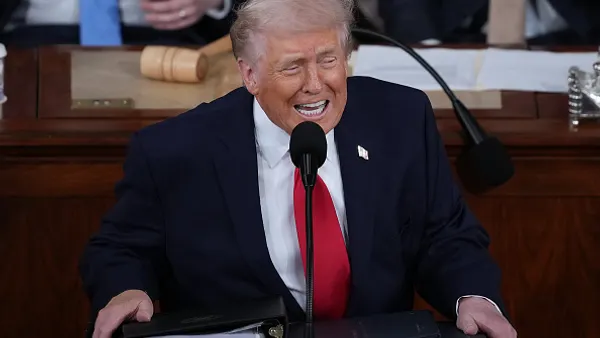 Trump speaks at the State of the Union
