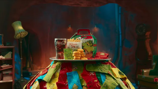McDonald's Grinch meal