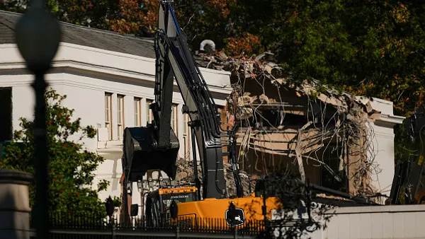 White HOuse ballroom, demolition, ACECO