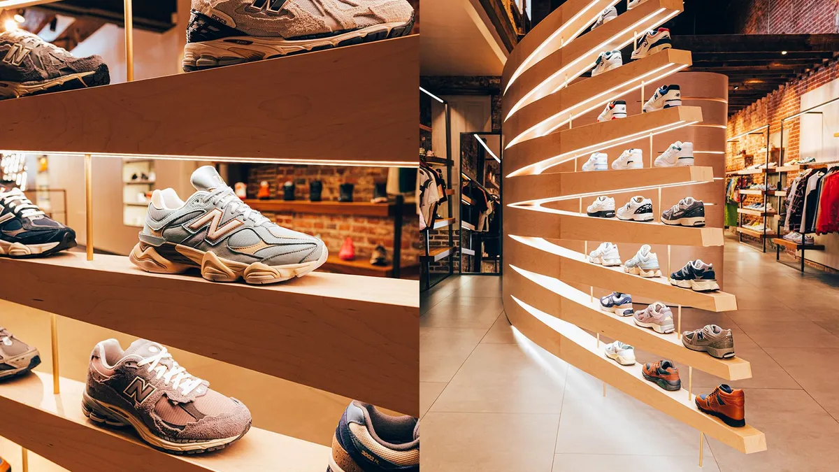 New balance shoe store location online