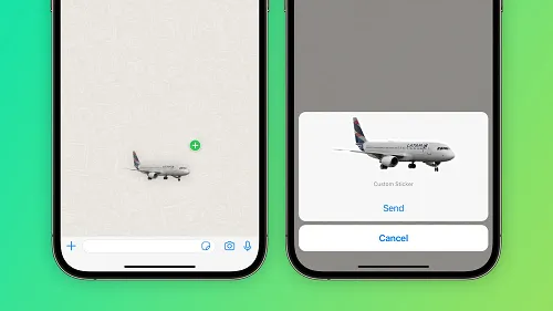 WhatsApp custom stickers