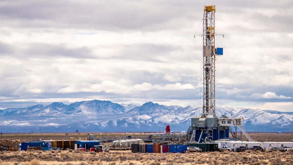 Fervo Energy's Project Red enhanced geothermal facility near Winnemucca, Nevada.