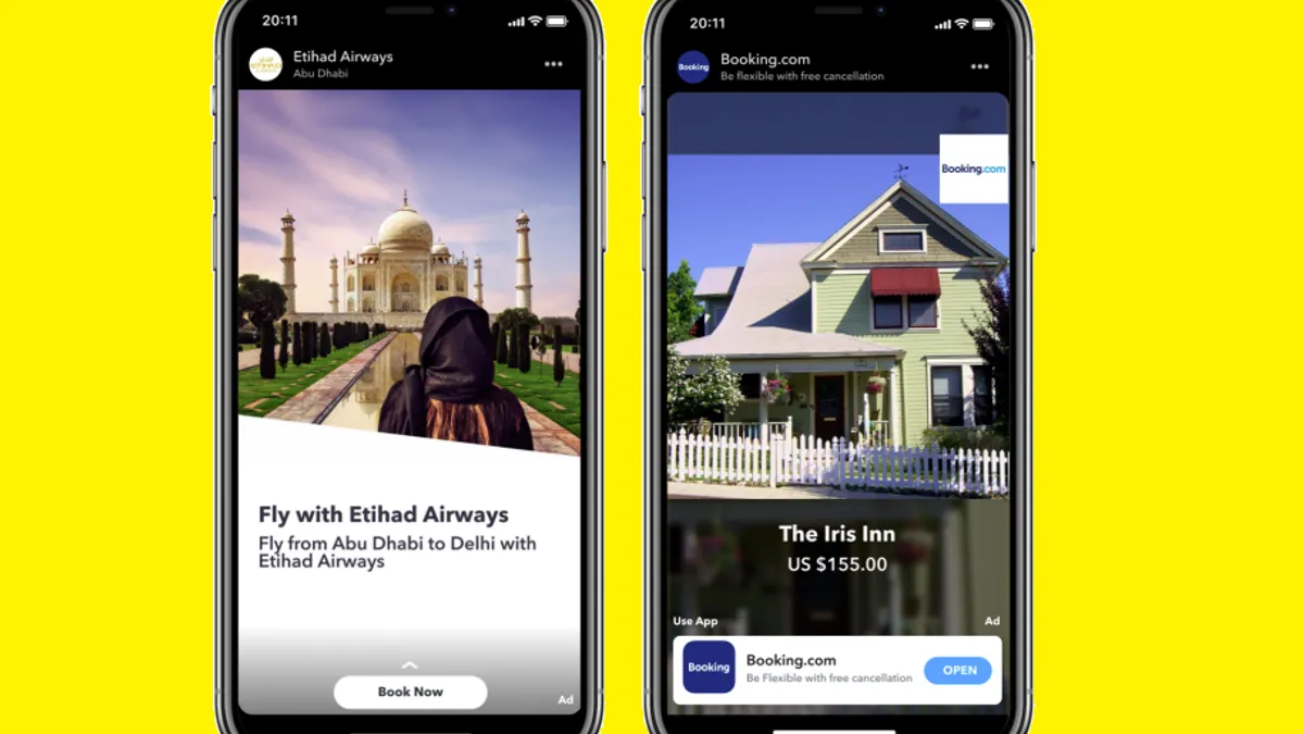 Snapchat Dynamic Travel Ads