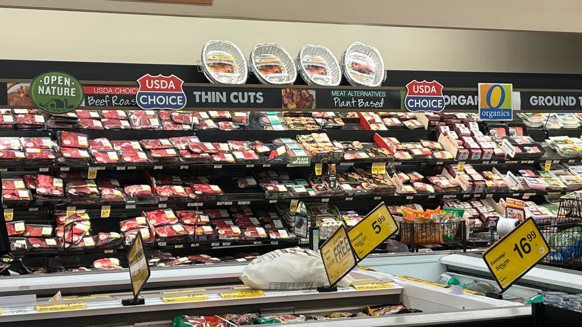 Meat at a Safeway in Washington, D.C.