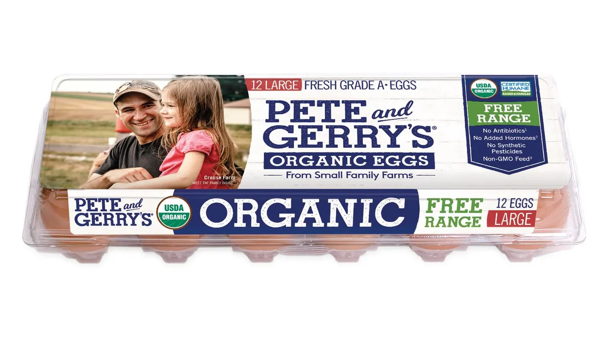 Pete and Gerry's eggs