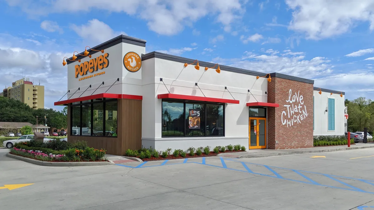 Popeyes refreshes brand identity and restaurant interiors