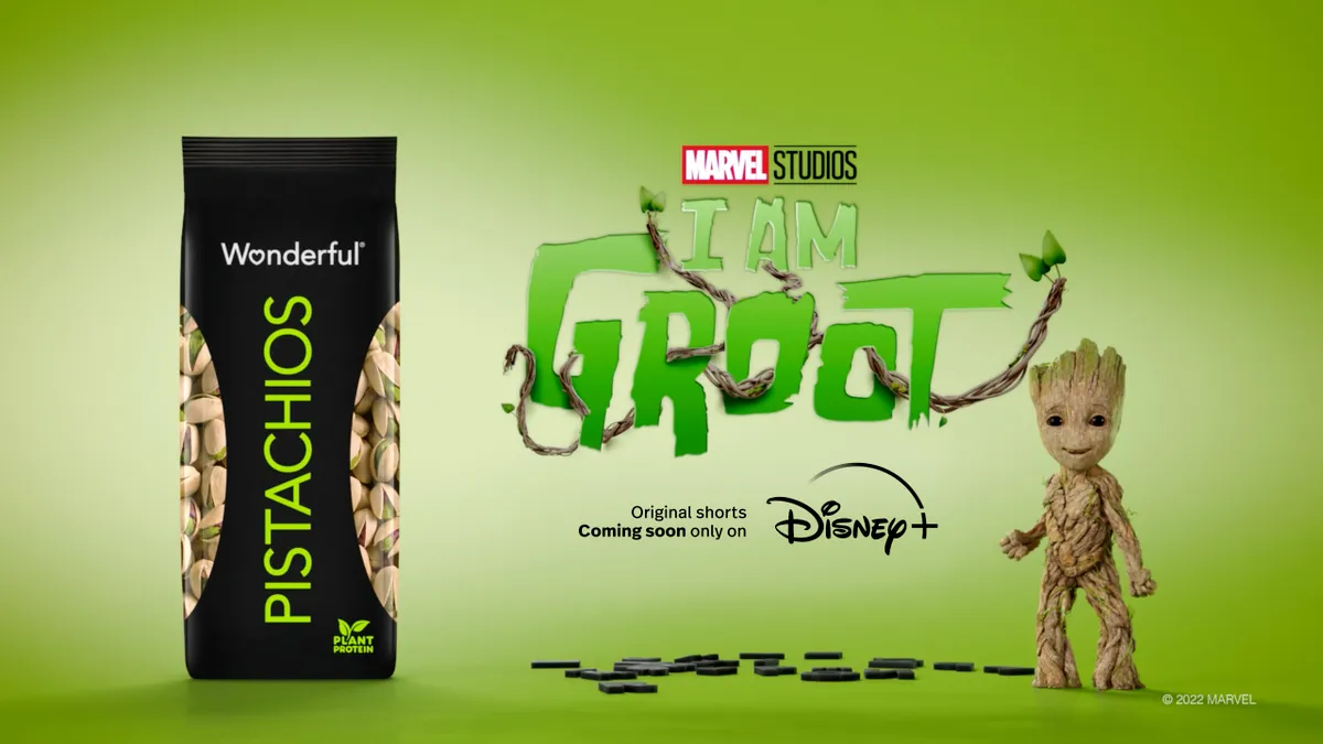 Wonderful Pistachios with Marvel's Groot