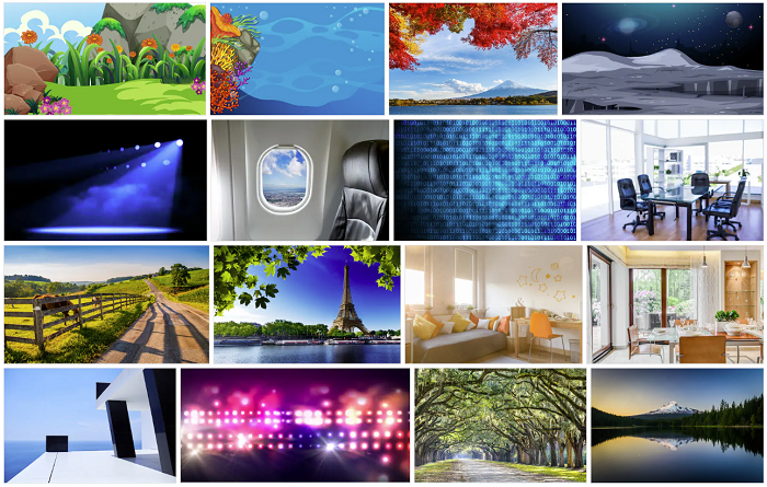 Shutterstock Zoom backgrounds