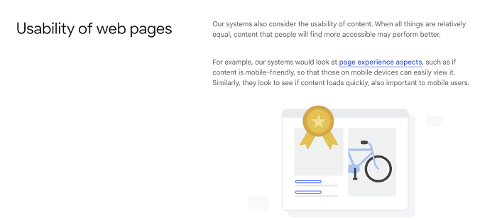Google How Search Works example