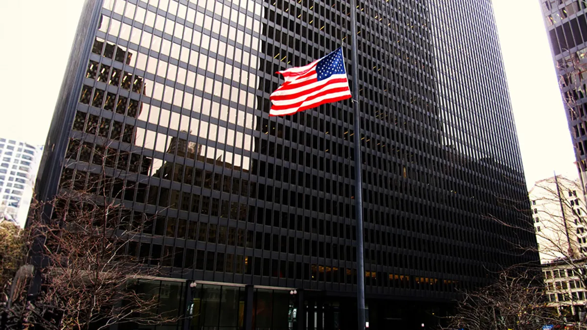 Facade of the United States District Court Northern District of Illinois.