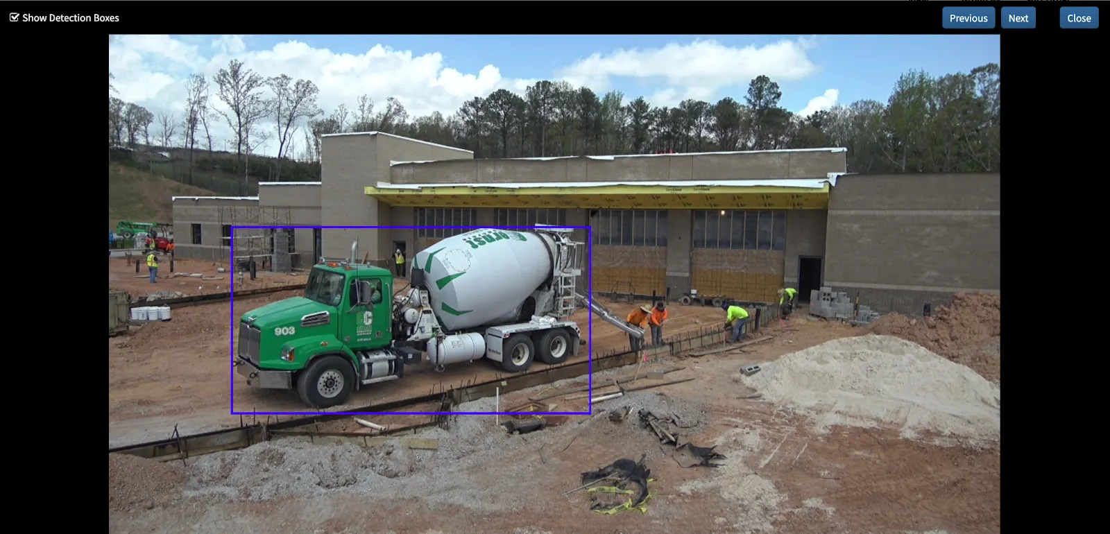 Cement truck