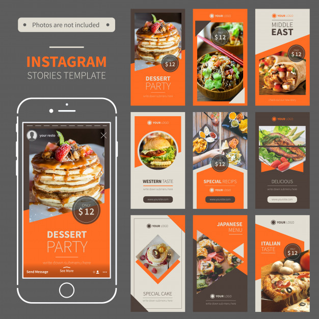 Instagram Stories templates