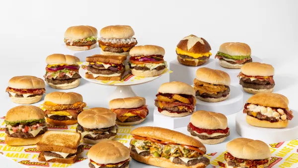Various burgers from Rutter's limited-time-only menu