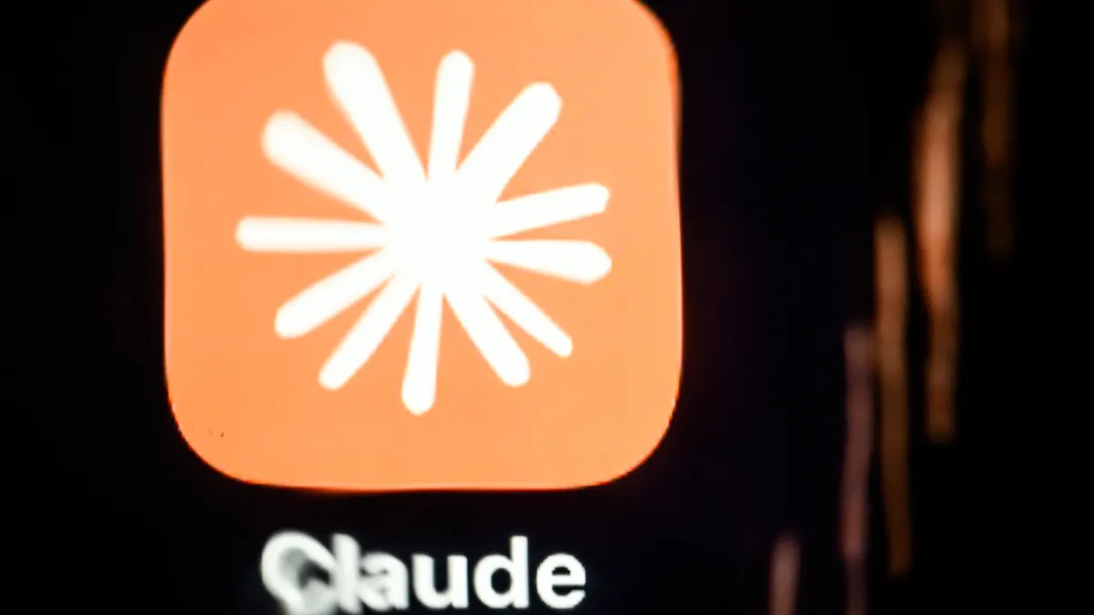 The application icon for Anrhropic's Claude AI model is pictured.