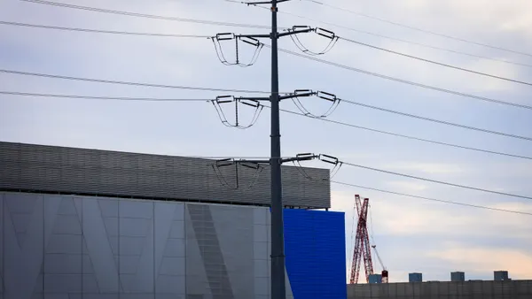 Data center development in Loudoun County, Virginia.
