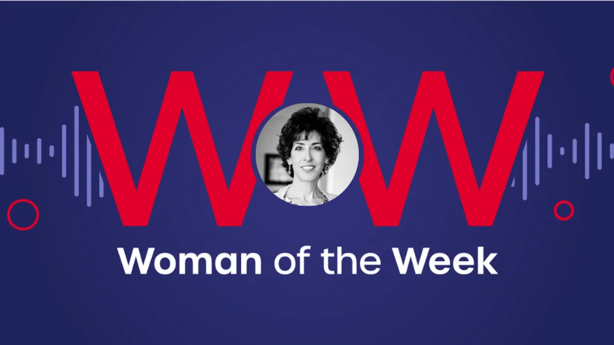 This week's Woman of the Week Adele Gulfo of Sumitovant shares her career journey to the C-suite