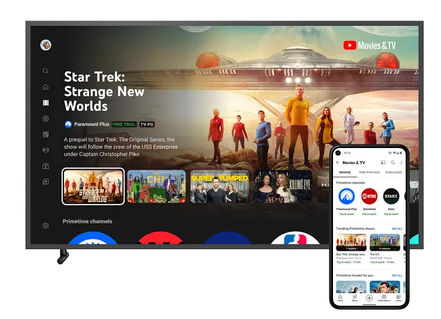 YouTube Primetime Channels
