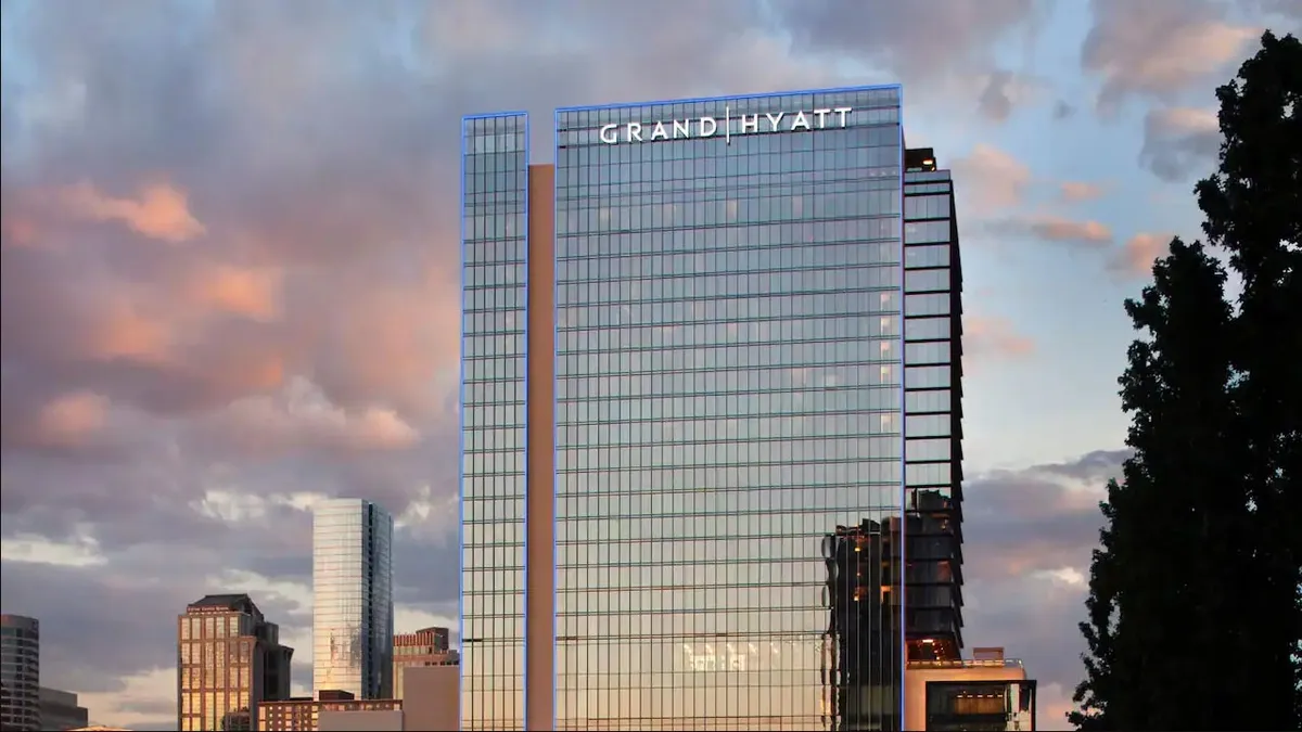 Cvent named the Grand Hyatt Nashville the top meetings hotel in North America.