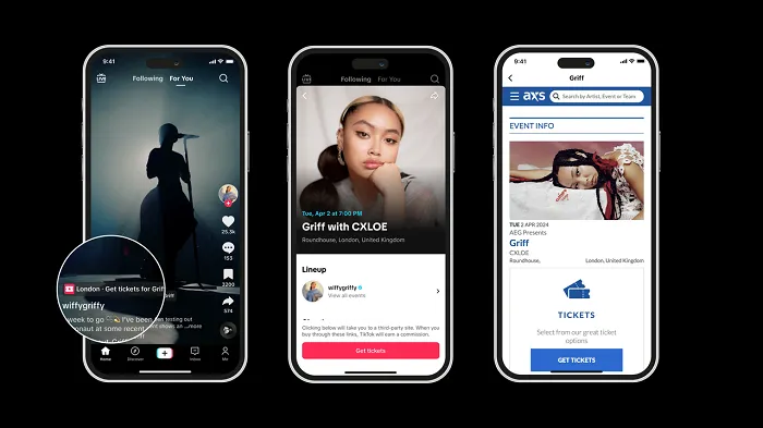 TikTok AXS partnership