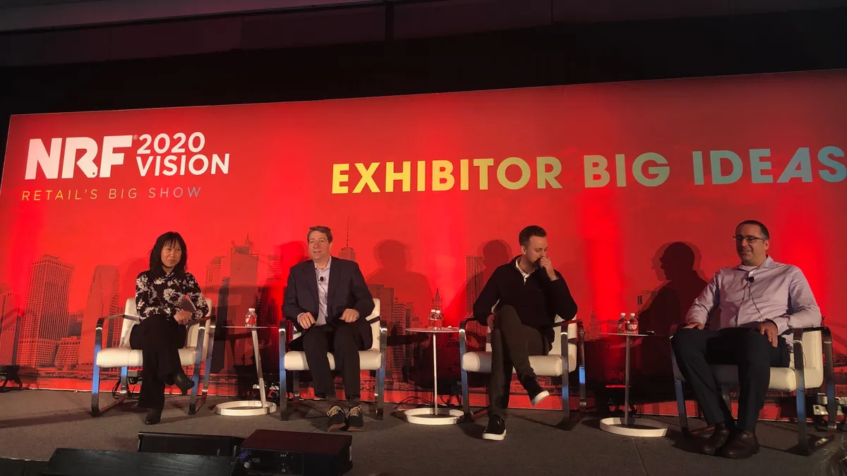 A panel discussion at NRF 2020