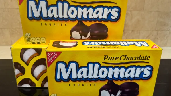Boxes of Mallomar cookies