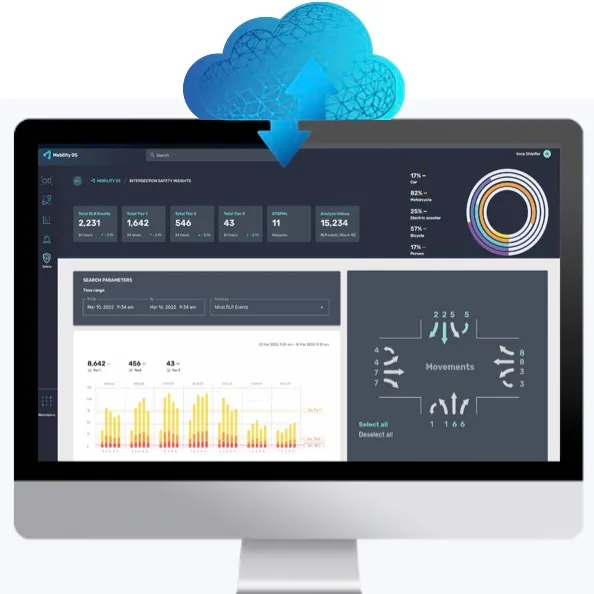 Screenshot of NoTraffic mobility management software