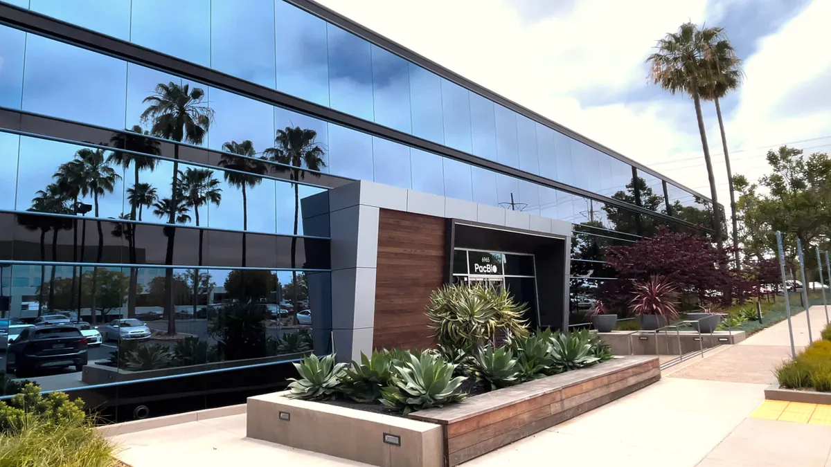 A picture of Pacific Biosciences San Diego building.