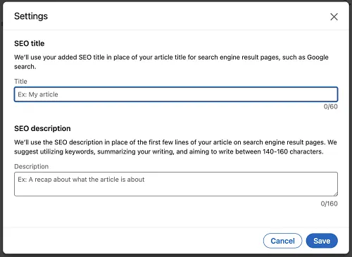 LinkedIn newsletter upgrades