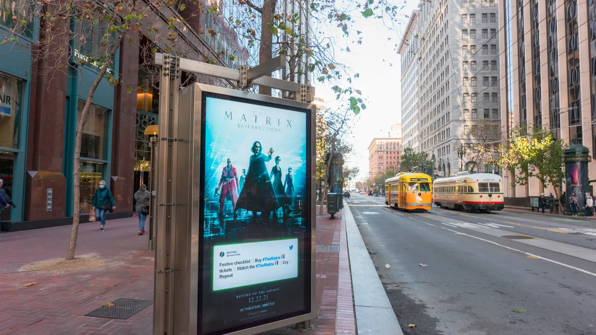 Warner Bros. puts 'Matrix' fans at center of global DOOH campaign