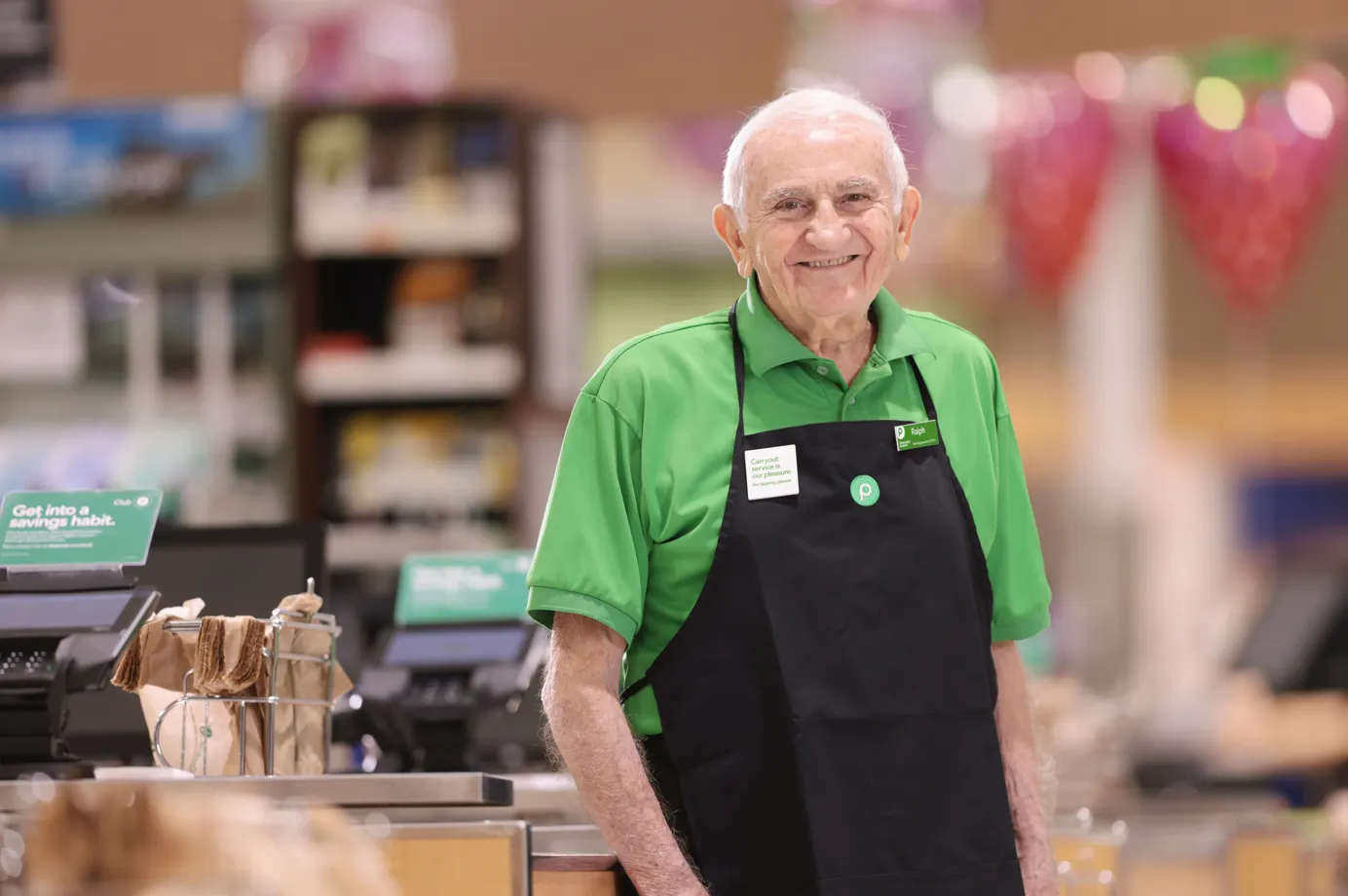 A person in a store