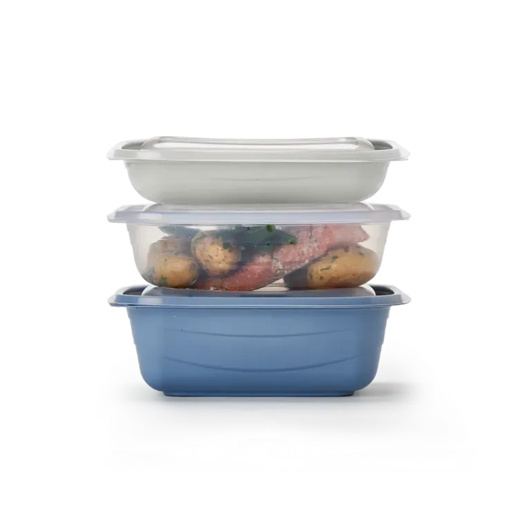 Compostable, microwavable food container