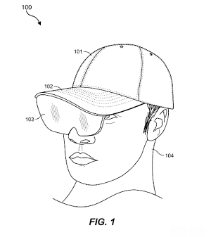 Facebook AR hat example
