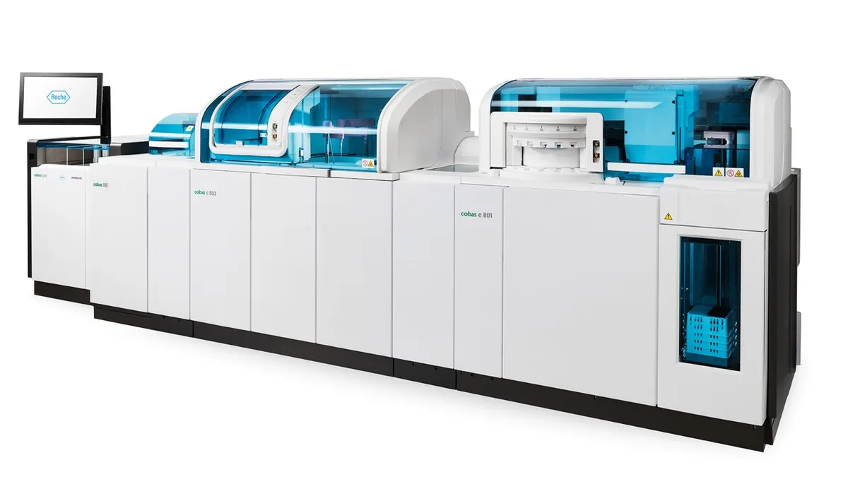 Roche's Cobas Pro system for laboratories.