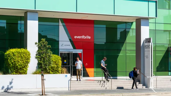 The outside of the Eventbrite headquarters.