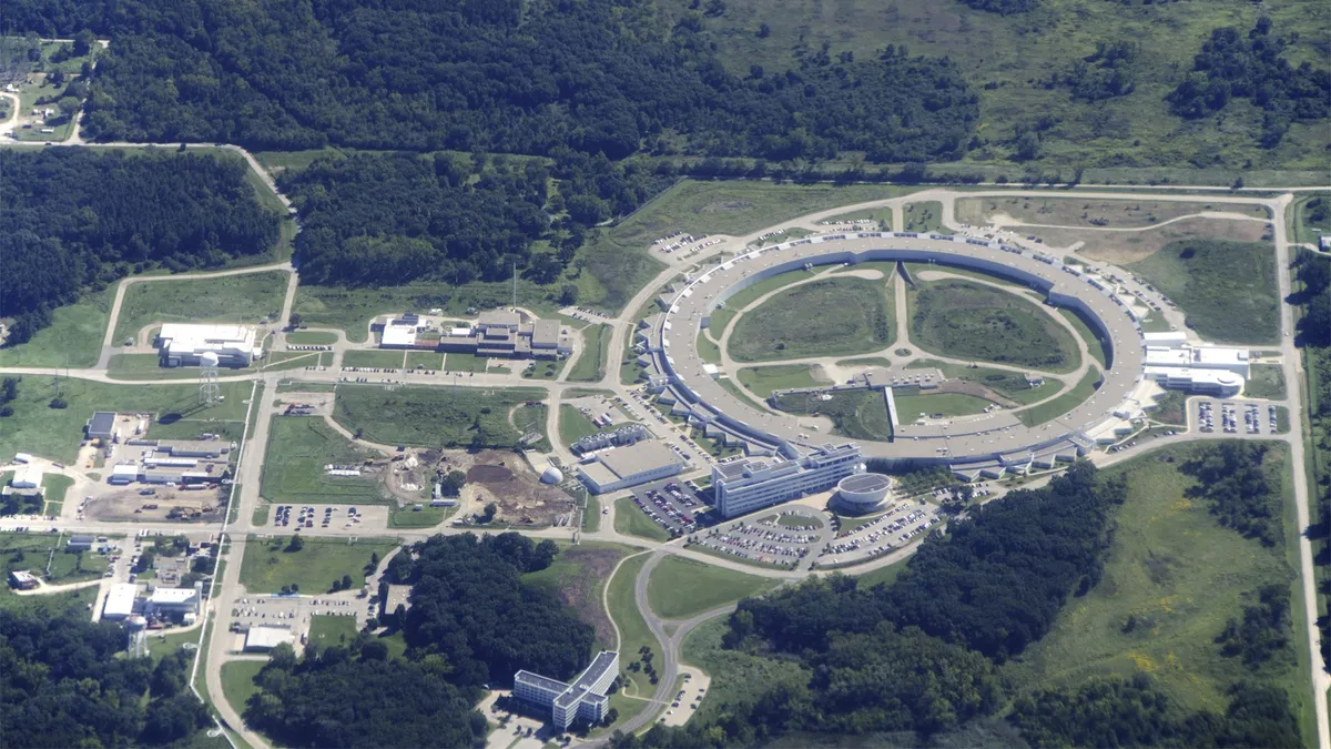 Argonne National Laboratory seen from above