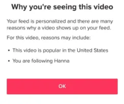 TikTok Why Am I Seeing This