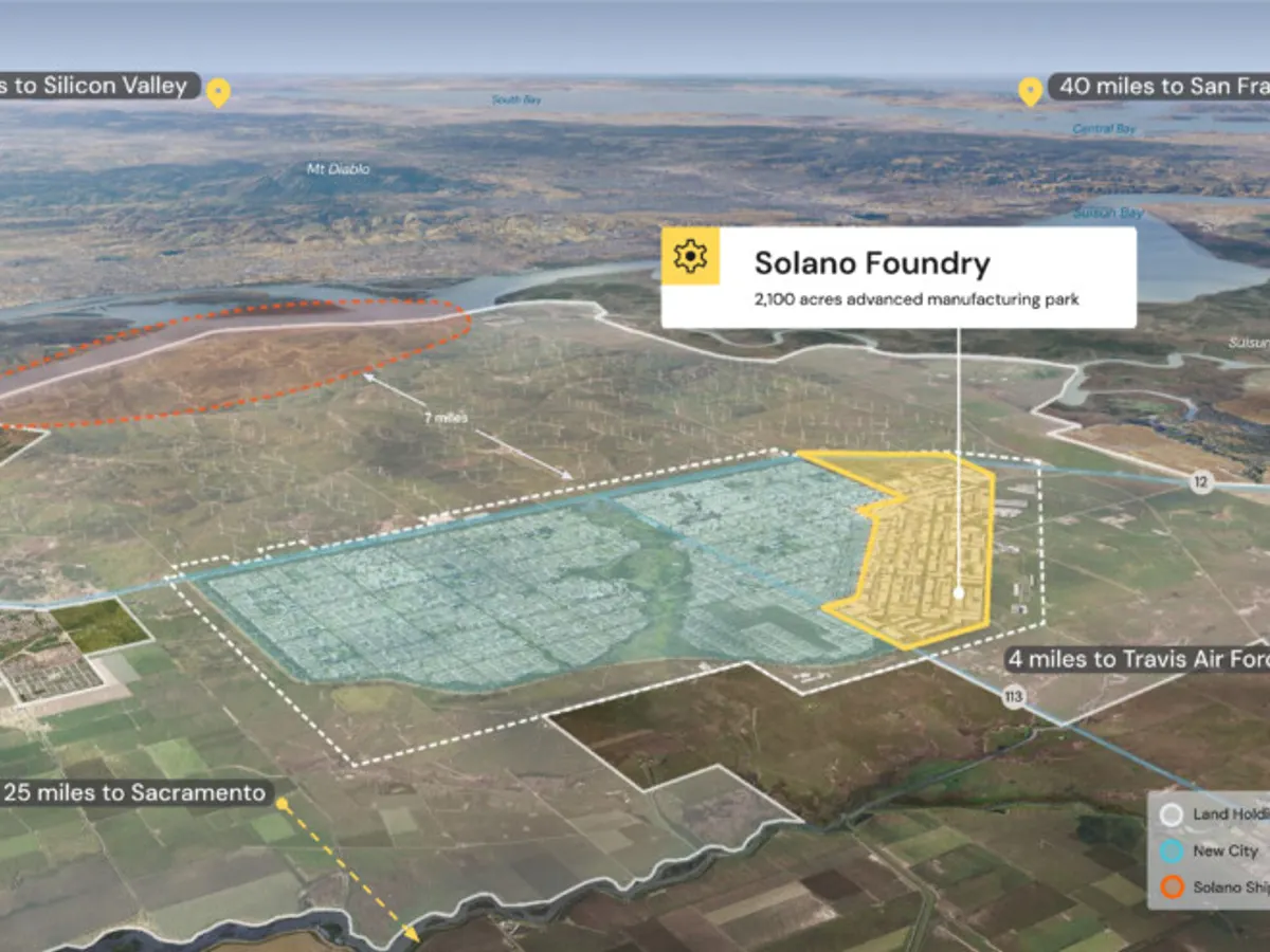 Investor-backed developer circles rural California county for advanced  manufacturing hub | Manufacturing Dive
