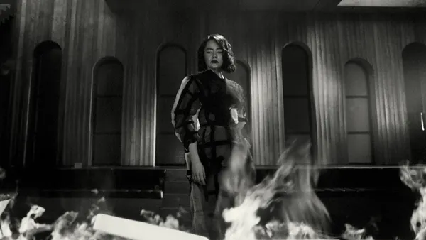 Emma Stone in a Squarespace ad