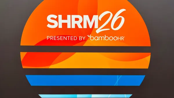 SHRM and BambooHR logo for SHRM26 in Orlando, Florida