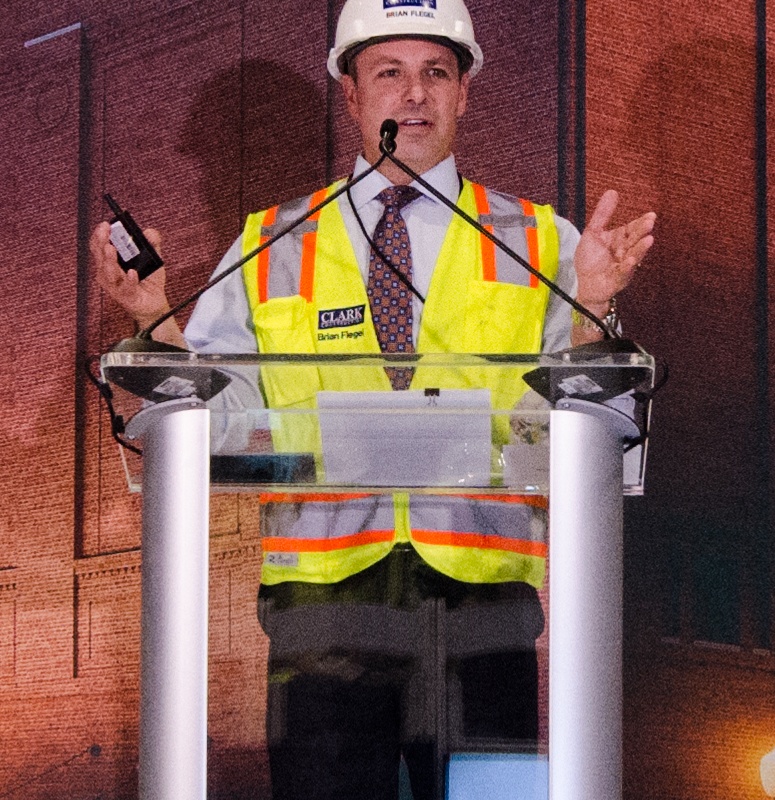 Clark Construction's Brian Flegel at DC Museum of the Bible