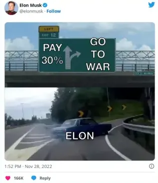 Elon Musk tweet