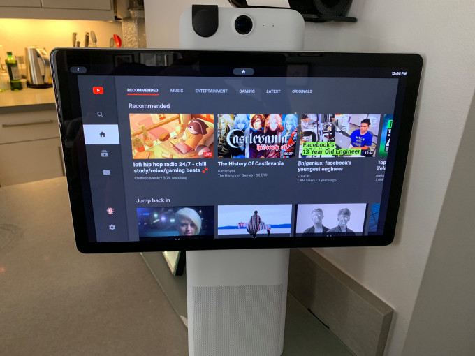 YouTube on Facebook Portal