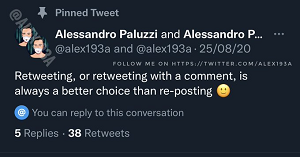 Twitter collaborative tweets
