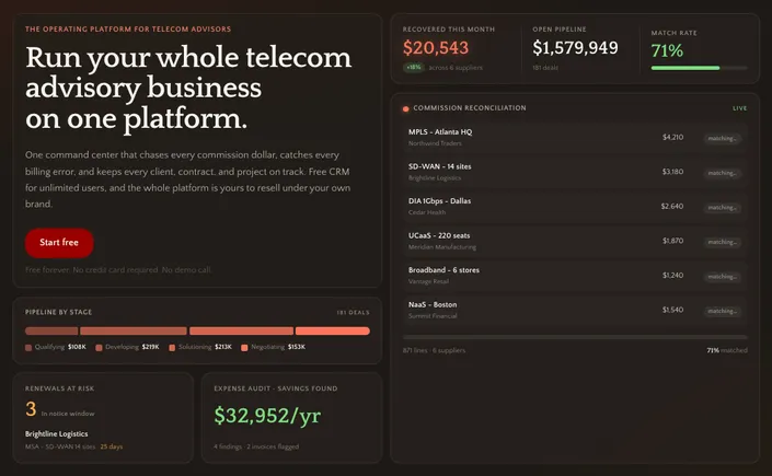 Modero pitches a tech advisor platform built by TAs