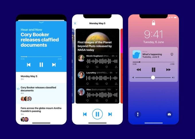 Twitter audio tweets