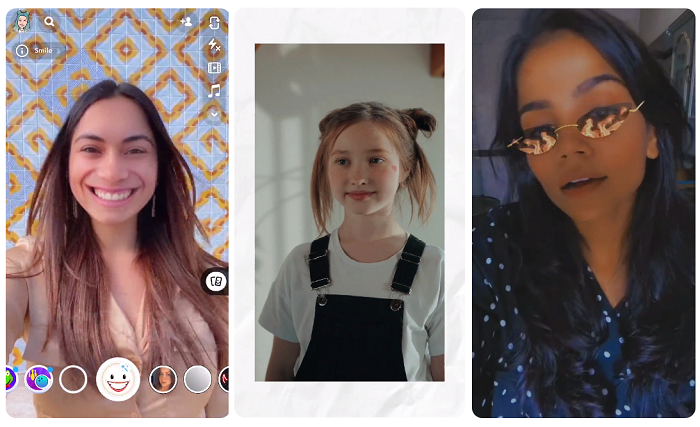 Snapchat AR examples